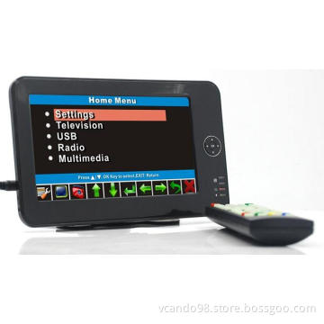 WV-7012HD 7 inch handheld HD wireless COFDM receiver portable